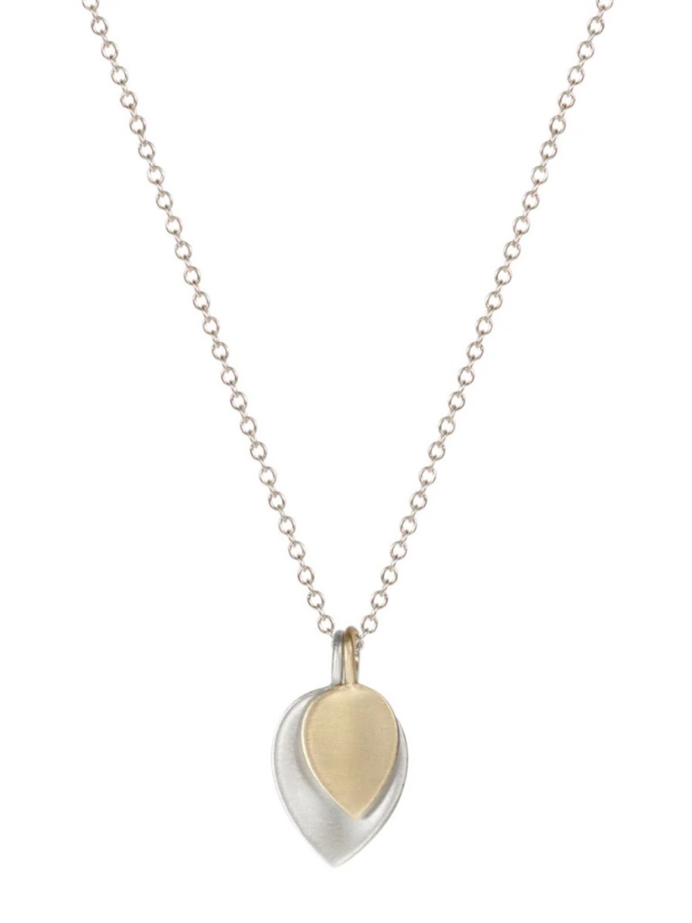 Beautiful Me & Ro Double Lotus Pendant Sterling & Gold
